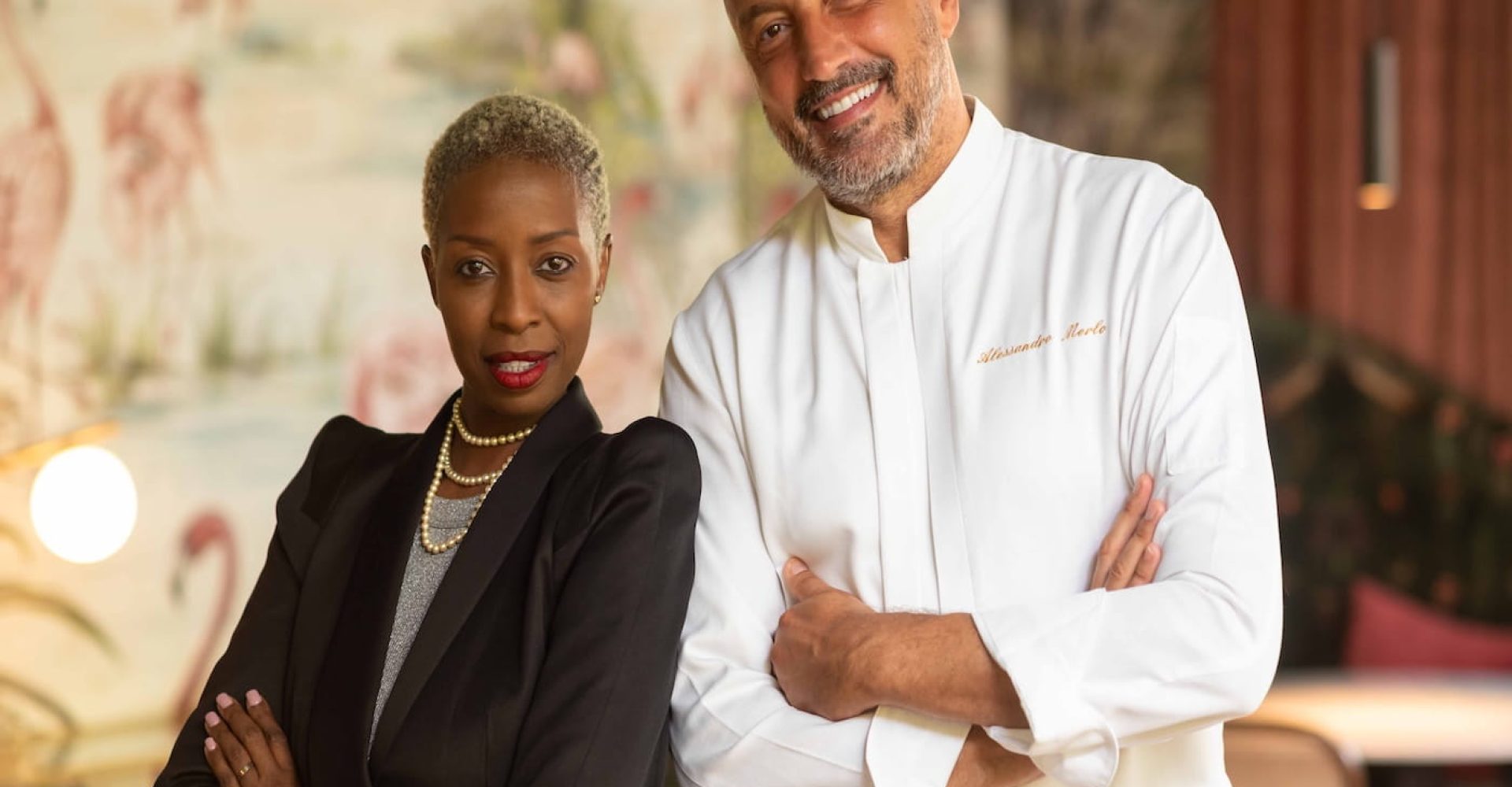 Souadou Niang e Alessandro Merlo