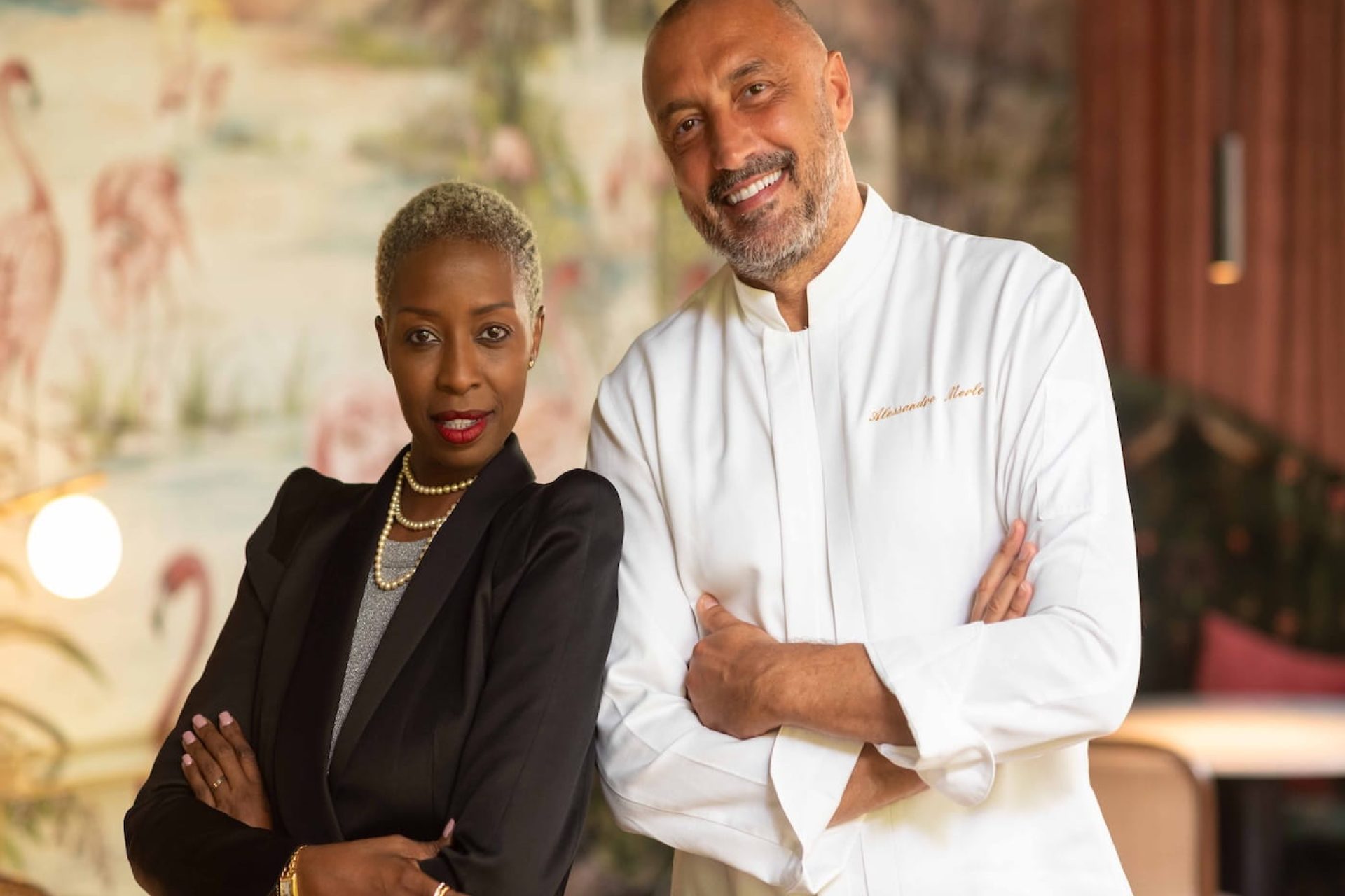 Souadou Niang e Alessandro Merlo