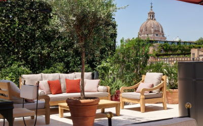 Il rooftop dell'Hotel d'Inghilterra