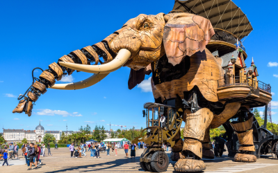 Les Grand Elephant, simbolo di Nantes.