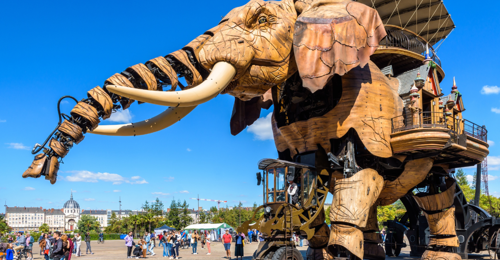 Les Grand Elephant, simbolo di Nantes.