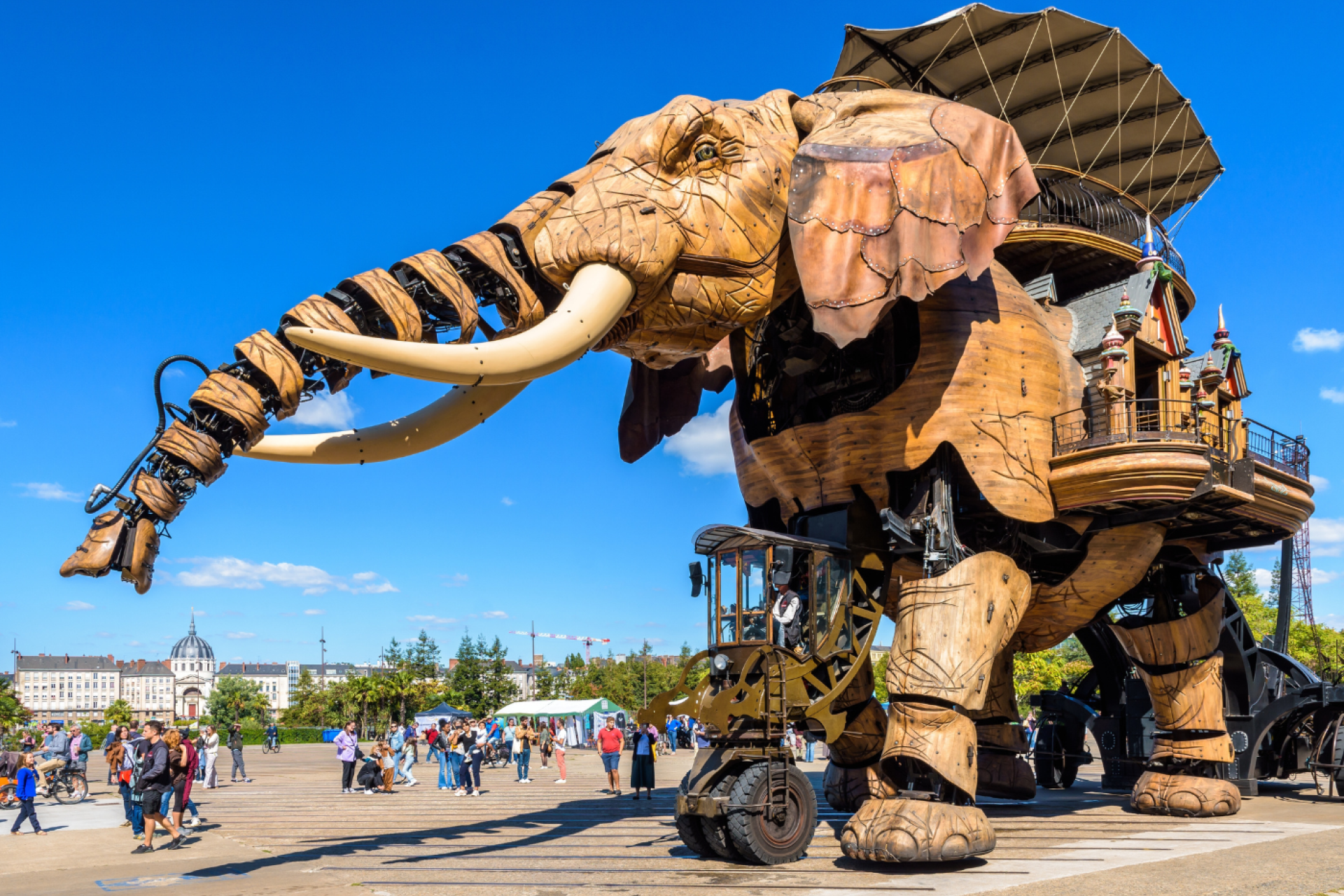 Les Grand Elephant, simbolo di Nantes.