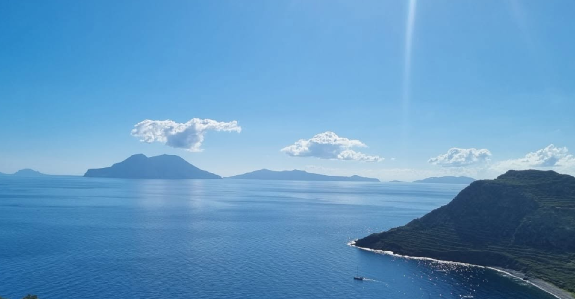 Una vista su Lipari