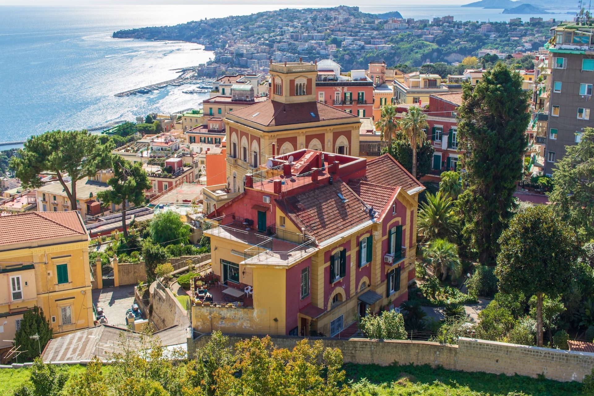 Naples,,Italy,-,One,Of,The,Historical,Districts,In,Naples,