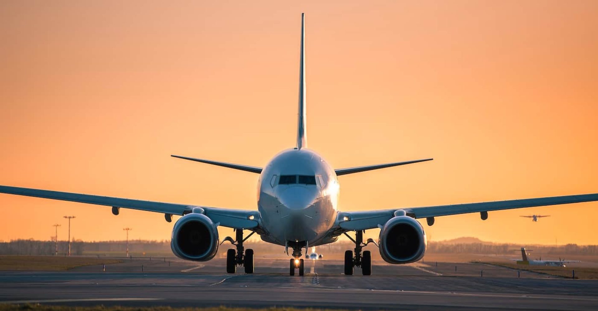 Aereo in fase di decollo