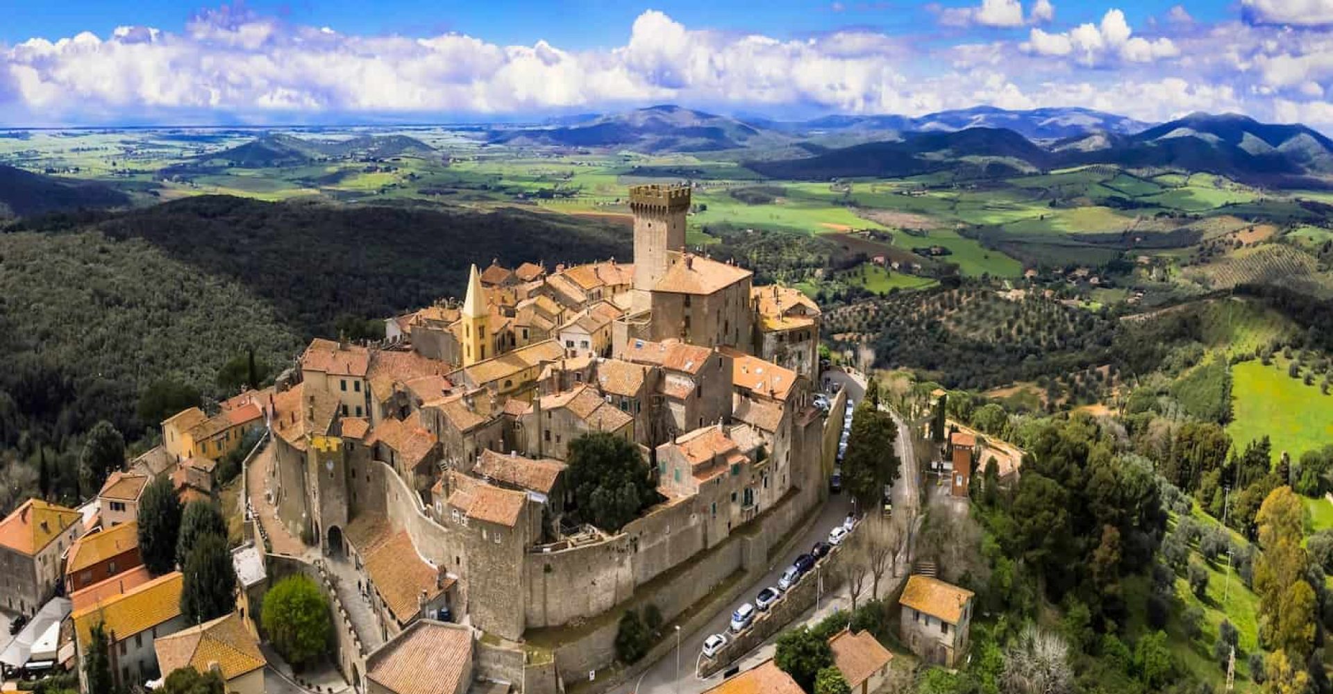 Capalbio, in provincia di Grosseto, è considerato uno dei borghi più belli d'Italia